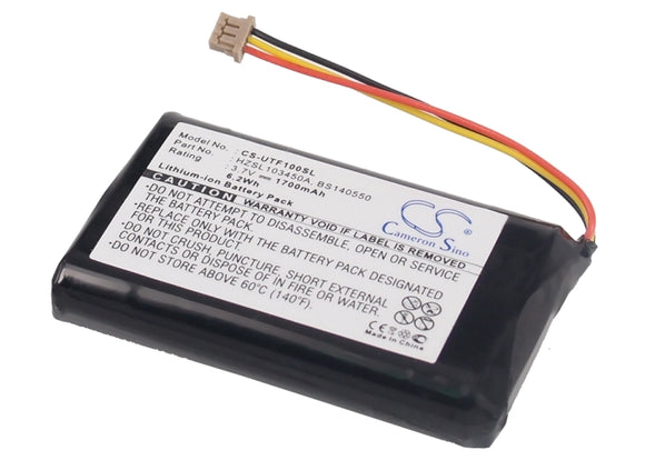Battery for UTStarcom F1000 BS140550, HZSL103450A 3.7V Li-ion 1700mAh / 6.29Wh