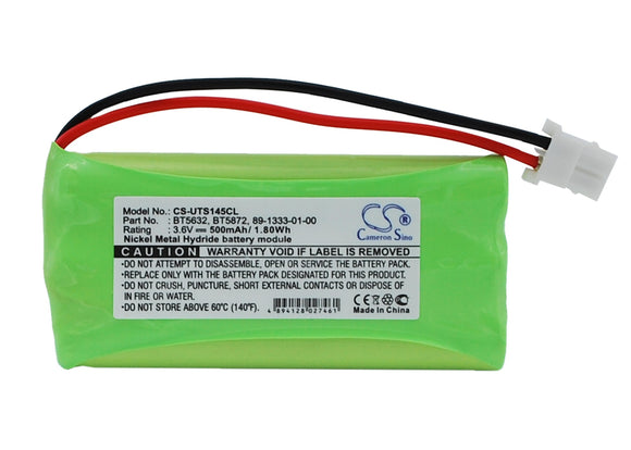 Battery for V TECH LS5105 80-1333-00-00, 89-1333-01-00, BT5632, BT5872 3.6V Ni-M