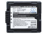 Battery for Panasonic NV-GS400K CGA-DU14, CGA-DU14A, VDR-M95, VW-VBD140 7.4V Li-