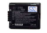 Battery for Panasonic HDC-TM20S VW-VBG260, VW-VBG260-K, VW-VBG260PPK 7.4V Li-ion