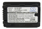 Battery for Panasonic SDR-T50 VW-VBL090 3.7V Li-ion 800mAh