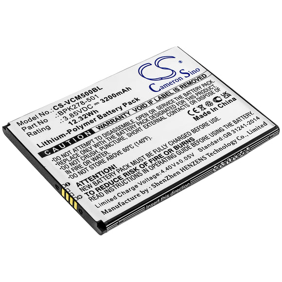 Battery for Verifone CM5 BPK278-501 3.85V Li-Polymer 3200mAh / 12.32Wh