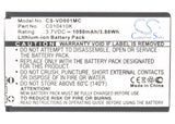 Battery for PowerWalker PW-V1 3.7V Li-ion 1050mAh / 3.89Wh