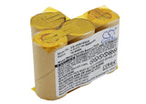 Battery for Vileda AS-193E9A 4.8V Ni-MH 3000mAh / 10.80Wh