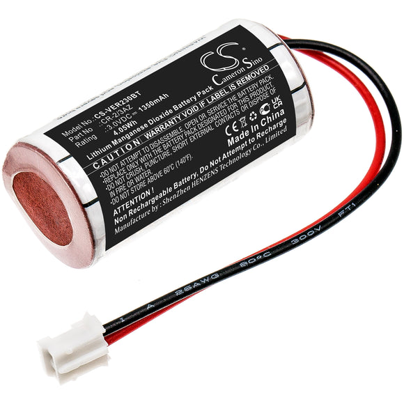Battery for Verisure Voice CR-2/3AZ 3.0V Li-MnO2 1350mAh / 4.05Wh