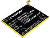 Battery for ZTE Z965 Li3930T44P6h816437 3.85V Li-Polymer 3000mAh / 11.55Wh