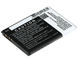 Battery for Vodafone VF795 TLi017C2 3.8V Li-ion 1800mAh / 6.84Wh