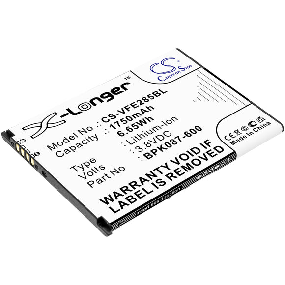 Battery for Verifone E285 BPK087-600, BPK087-600-01-B, BPK087-600-01-C 3.8V Li-i