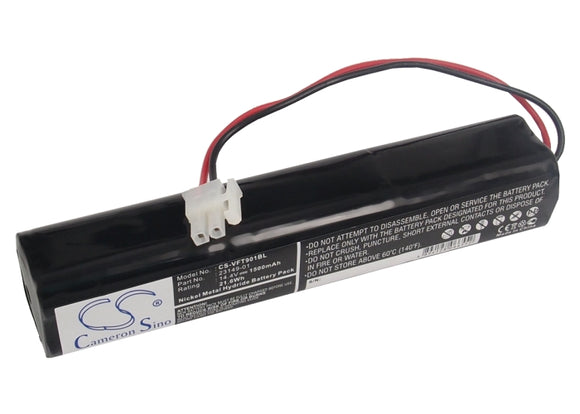 Battery for VeriFone TOPAZ 23149-01 14.4V Ni-MH 1500mAh / 21.6Wh