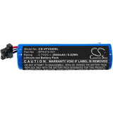 Battery for Verifone 3GBWC BPK474-001, BPK474-001-03-B 3.7V Li-ion 2600mAh / 9.6