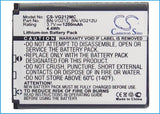 Battery for JVC GZ-V570-S BN-VG212, BN-VG212U, BN-VG212USM 3.7V Li-ion 1200mAh /