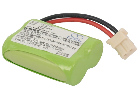 Battery for V TECH VT2032 BY1149 2.4V Ni-MH 300mAh