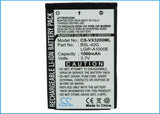 Battery for LG VX8100 LGIP-A1000E, LGIP-A1100, LGIP-A1700E, LGTL-GCIP, LGTL-GCIP