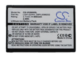 Battery for Verizon UN150 Envoy LGIP-520NV, LGIP-520NV-2, SBPL0099202, SBPL01027