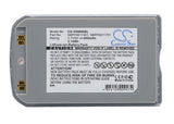 Battery for LG VX9800 SBPP0011301, SBPP0011701 3.7V Li-ion 850mAh