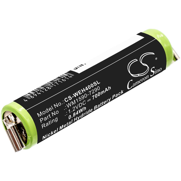 Battery for Wella Bella WM1590-7290 1.2V Ni-MH 700mAh / 0.84Wh