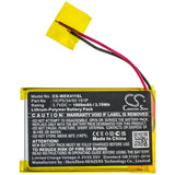 Battery for Wacom Express Key Remote 1ICP5/34/50 1S1P 3.7V Li-Polymer 1000mAh / 