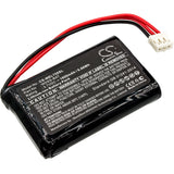 Battery for Vernier Wireless Dynamics Sensor Syste WDSS-BAT 3.7V Li-ion 1800mAh 