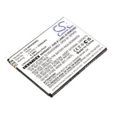 Battery for Wiko K600 K600 3.8V Li-ion 2500mAh / 9.50Wh
