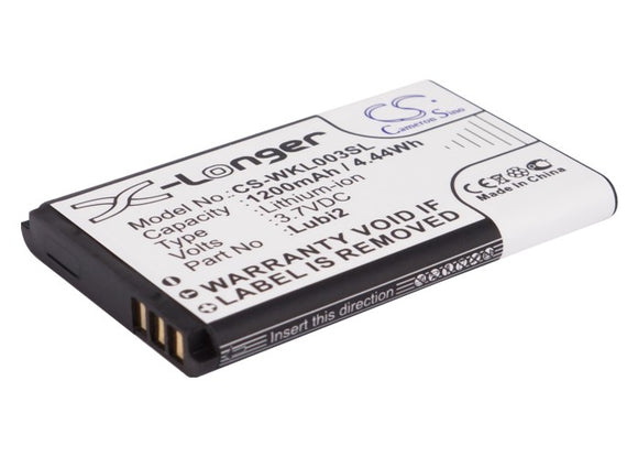 Battery for Noktel DS89 3.7V Li-ion 1200mAh / 4.44Wh