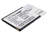 Battery for Wiko B0386126 LENNY 3.7V Li-ion 1800mAh / 6.66Wh
