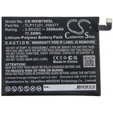 Battery for Wiko View XL 356477, TLP17J21 3.85V Li-Polymer 3000mAh / 11.55Wh