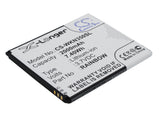 Battery for Wiko Bloom Rainbow 3.7V Li-ion 2000mAh / 7.40Wh