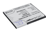 Battery for Wiko Rainbow Neongelb Rainbow 3.7V Li-ion 2000mAh / 7.40Wh