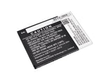 Battery for Wiko Pulp 4G 5251 3.8V Li-Polymer 2500mAh / 9.50Wh