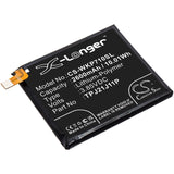 Battery for Wiko P710  TPJ21J11P 3.85V Li-Polymer 2600mAh / 10.01Wh