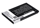 Battery for Wiko FiJi FiJi, Kar, KaWa 3.7V Li-ion 1000mAh / 3.70Wh
