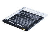 Battery for Wiko Rainbow Lite 4G 5222, S5222 3.7V Li-ion 2000mAh / 7.40Wh