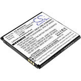 Battery for WIKO V2510 2510, S104-K42000-065 3.7V Li-ion 1300mAh / 4.81Wh