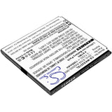 Battery for WIKO Sunny 2 2510, S104-K42000-065 3.7V Li-ion 1300mAh / 4.81Wh