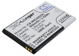 Battery for Wiko N320 DOLFY, Kar2, UBIK, Venia 3.7V Li-ion 950mAh / 3.52Wh