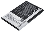 Battery for Wiko UBIK DOLFY, Kar2, UBIK, Venia 3.7V Li-ion 950mAh / 3.52Wh