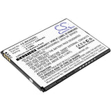 Battery for Wiko U520AS LT25H446077J 3.8V Li-ion 2300mAh / 8.74Wh