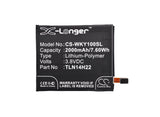 Battery for Wiko Highway Signs TLE14E20, TLN14H22 3.8V Li-Polymer 2000mAh / 7.60
