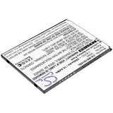 Battery for Wiko Y61 K560 3.8V Li-ion 2800mAh / 10.64Wh
