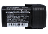 Battery for Worx WX382.M1 WA3503, WA3509 12V Li-ion 2000mAh / 24.0Wh