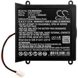 Battery for Owon HDS-N oscilloscope HDS1021BAT 7.4V Li-Polymer 3200mAh / 23.68Wh
