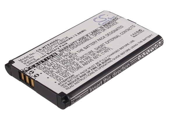 Battery for Bamboo CTH-470S-FR 1UF553450Z-WCM, ACK-40403, B056P036-1004, F1134J-