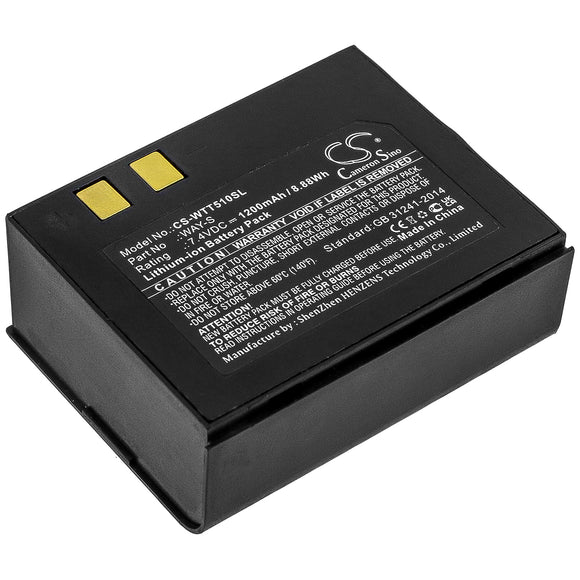 Battery for Way Systems MTT 1510 Printer WAY-S 7.4V Li-ion 1200mAh / 8.88Wh