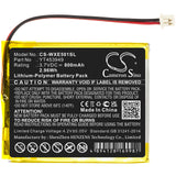 Battery for Wexler E5001 YT453949 3.7V Li-Polymer 800mAh / 2.96Wh