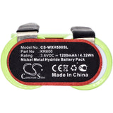 Battery for Tondeo ECO XP 3.6V Ni-MH 1200mAh / 4.32Wh