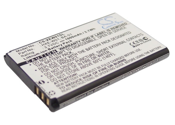 Battery for Holux M1000B HXE-W01 3.7V Li-ion 1000mAh / 3.70Wh