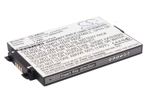 Battery for Audiovox XM2go X2G-100 990227, 9S0227, EPNN8774A, EPNN9155A, TXMBT01