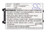 Battery for Giant International Tao XM2GO Portable XM Radio Re 990227, 9S0227, E