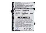 Battery for O2 XDA Flame 00320000053, 306, 709FS00848, XP-08 3.7V Li-ion 2000mAh