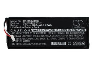 Battery for Xpend WQAGA43 TM503443 2S1P 3.7V Li-ion 1400mAh